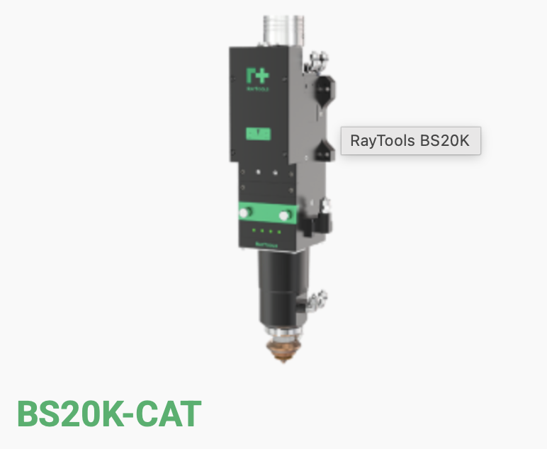 Raytools BS20K-CAT Smart Laser Cutting Head